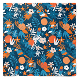 TROPICA BIRD SILK SCARF & POCKET SQUARE SET